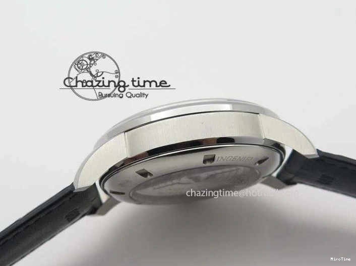 MIROTIME 0720 Ingeniuer St.Laurens SS Black Dial MKF 1:1 V2 Best Edition On Black Leather Strap A Functional 7351